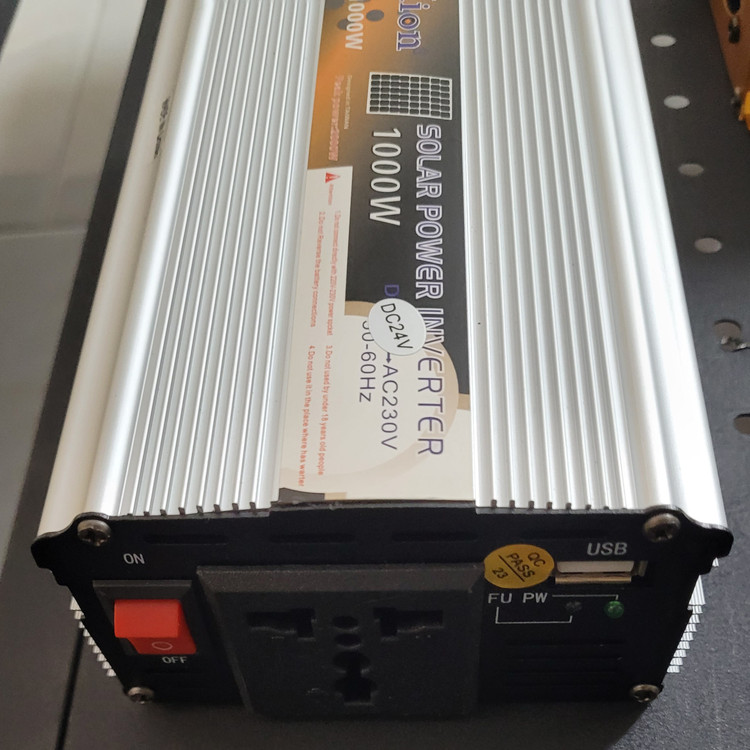 اینورتر خورشیدی 1000w 24v به 220v مدل ویلیون