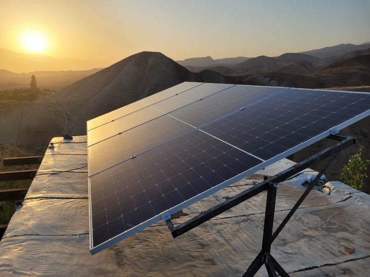 سیستم پنل برق خورشیدی 3200va