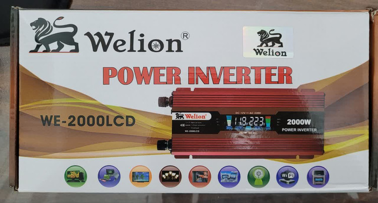 اینورتر برق Welion WE-2000LCD