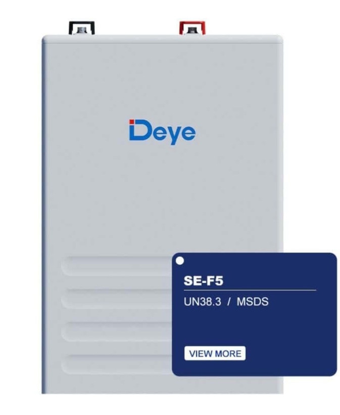 باتری لیتیومی Deye مدل SE-F5 ظرفیت ۵.۱۲ کیلووات ساعت