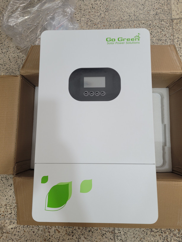 اینورتر هیبرید ۶ کیلووات Go Green مدل GGIV 6000 (سیستم ۴۸ ولت)