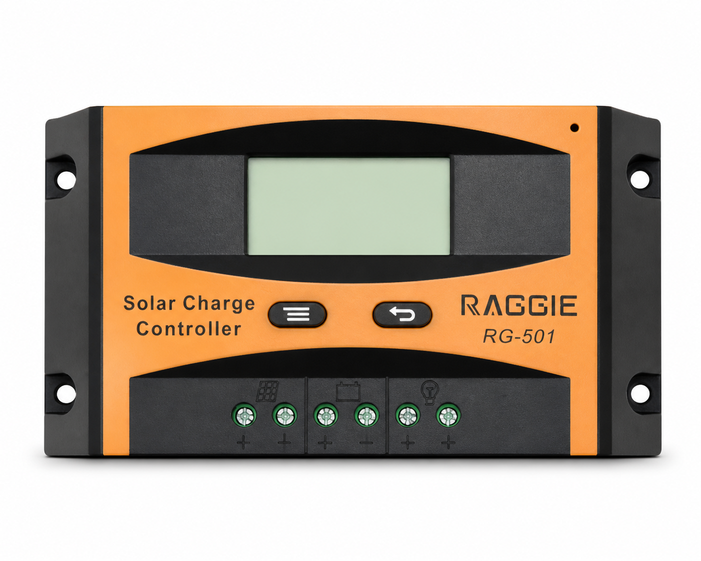 شارژکنترلر خورشیدی RAGGIE RG-501 | 10A | 12/24V PWM
