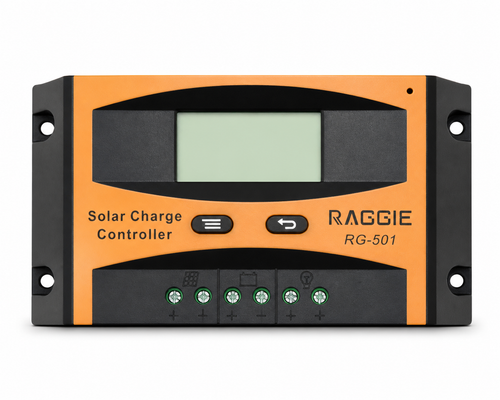 شارژکنترلر خورشیدی RAGGIE RG-501 | 10A | 12/24V PWM