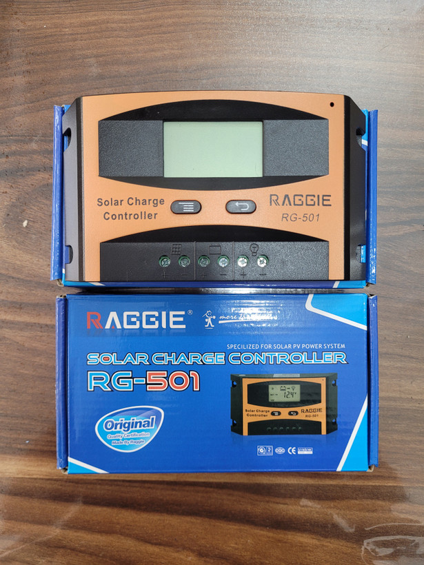 شارژکنترلر خورشیدی RAGGIE RG-501 | 10A | 12/24V PWM