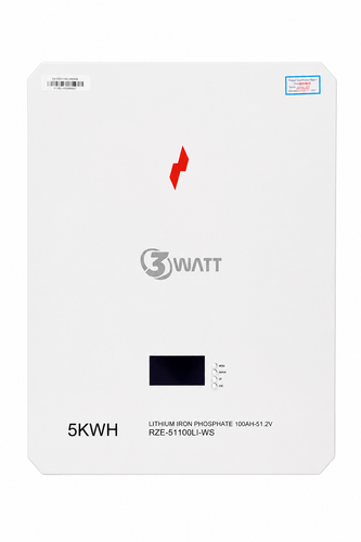 باتری لیتیومی ۵ کیلوواتساعت 3WATT