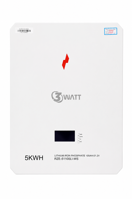 باتری لیتیومی ۵ کیلوواتساعت 3WATT