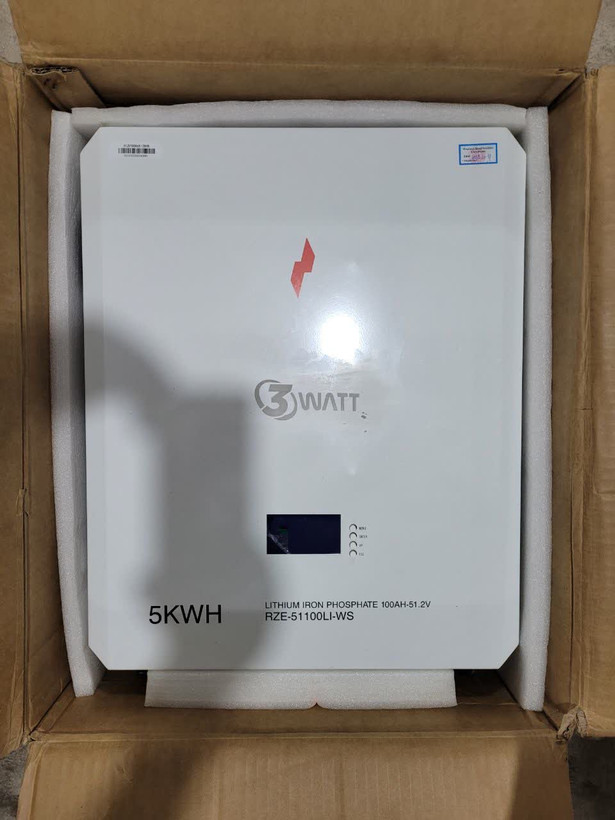 باتری لیتیومی ۵ کیلوواتساعت 3WATT