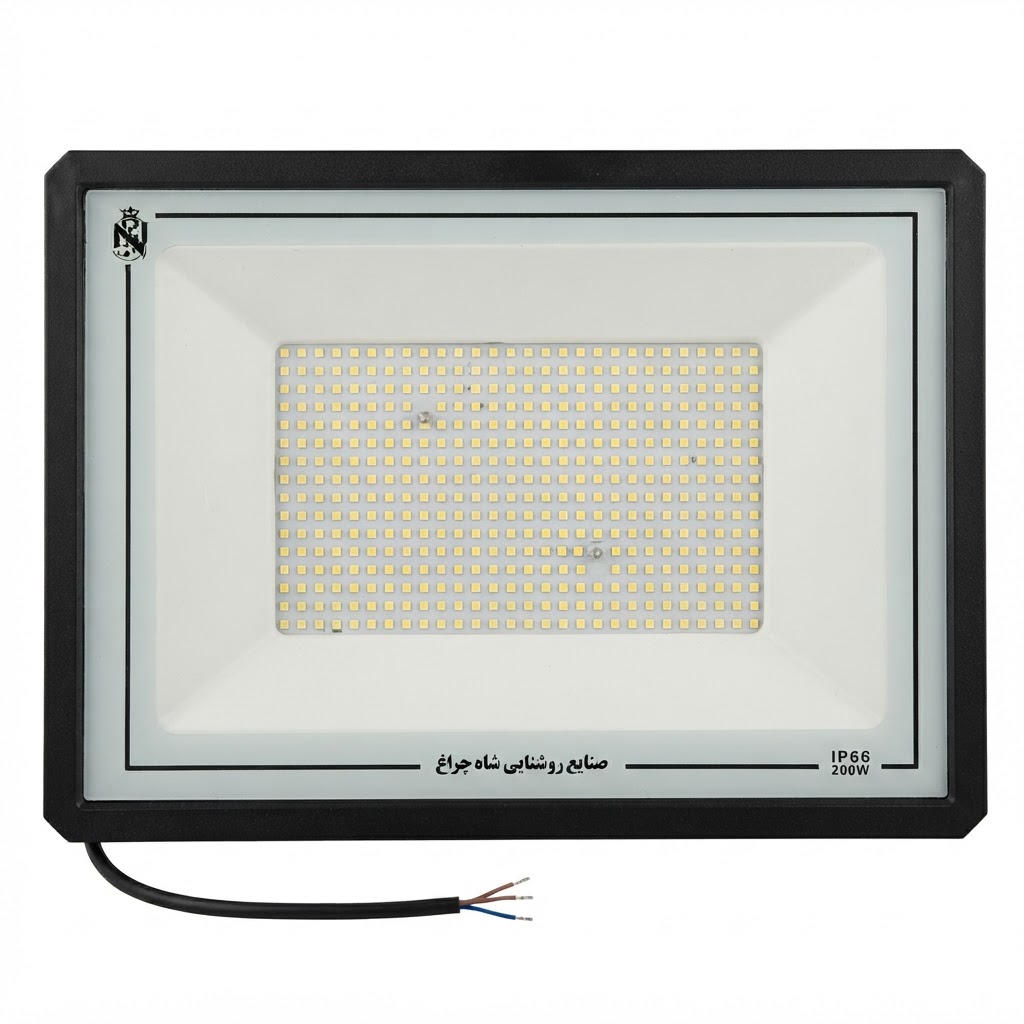پرژکتور LED شاه‌چراغ 200 وات مدل ABAN IP66