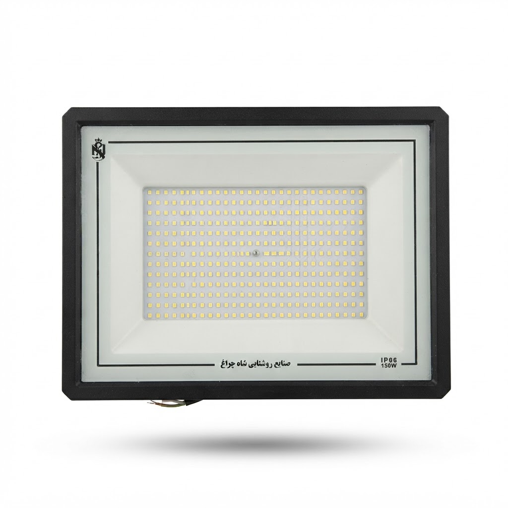 پرژکتور LED شاه‌چراغ ۱۵۰ وات مدل ABAN با درجه حفاظت IP66
